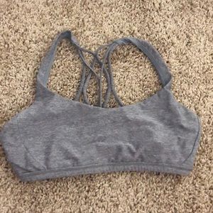 Grey Lululemon Bra